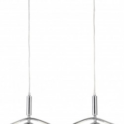 Suspension, 4 lumieres, fer à repasser, chrome,6184-4CC