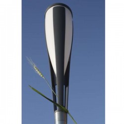 Torche solaire LED en bois Epi Olympia 150cm 40131 Watt et Home