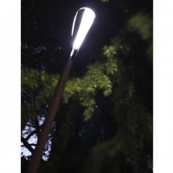 Torche solaire LED en bois Epi Olympia 150cm 40131 Watt et Home