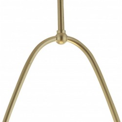 Suspension, 1 lumiere, metal alu, blanc d'opal gold,9171-1GO