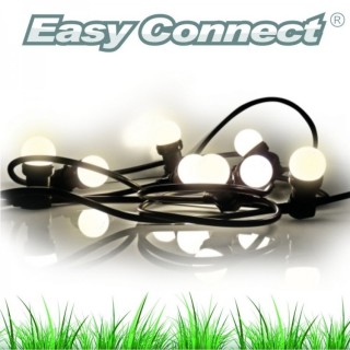 Guirlande FESTIVE "Classic" 5 m - 8 Ampoules E27/LED 1W - 230V - Ball WARM