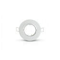 Support plafond Rond Orientable Blanc Ø93 mm