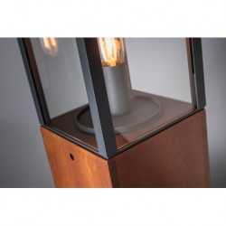 Objet lumineux extérieur Plug & Shine Venea IP44 24V E14 Bois, Référence Paulmann 94673