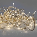 Guirlande 160 LEDs animées 5m 3000K