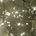 Guirlande de noël 60 LEDs 2,5m blanc chaud