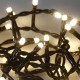 Guirlande de noël 60 LEDs 2,5m blanc chaud