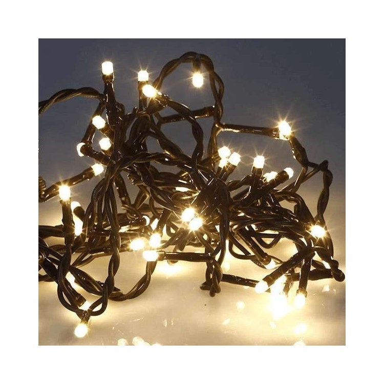 Guirlande de noël 60 LEDs 2,5m blanc chaud Guirlande de noël 60 LEDs 2,5m blanc chaud