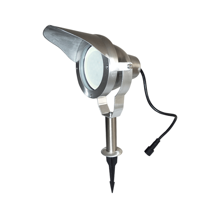Projecteur LED puissant sur piquet 10W 800lm ALU brossé 65370 Easy Connect Projecteur LED puissant sur piquet 10W 800lm ALU brossé 65370 Easy Connect