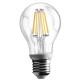 Ampoule LED à filament - E27 - 6W - 360° - 800lm - A60