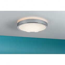 WallCeiling Aviar IP44 LED 24W TunW 360mm Chrome 230V synthétique