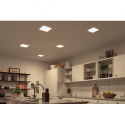 Panneau ENC Veluna VariFit IP44 17W TuneW ZigBee 215x215mm Synthétique