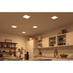 Panneau ENC Veluna VariFit IP44 17W TuneW ZigBee 215x215mm Synthétique