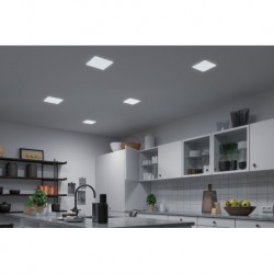 Panneau ENC Veluna VariFit IP44 15W TuneW ZigBee 185x185mm Synthétique