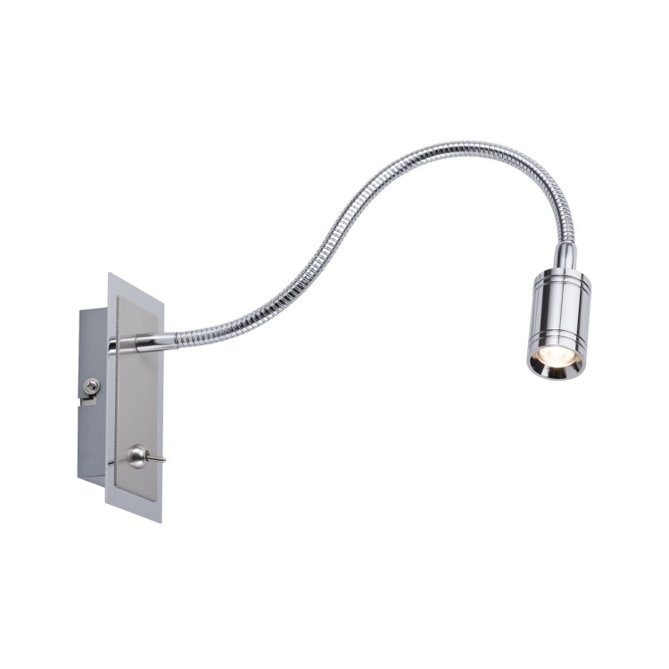 Mirror Zylindro lampe de lecture 1x3W LED Chrome 230V DC 700mA Métal Mirror Zylindro lampe de lecture 1x3W LED Chrome 230V DC 700mA Métal