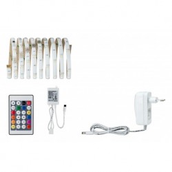 Function Digital Kit ruban LED 3 m RGB+W 8W 230/12V 24 VA Blanc plastique