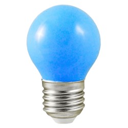 Ampoule LED - E27 - G45 - 1W - 240° - BLEU - 7619B -Vision EL