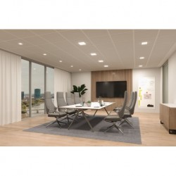 Pan ENC Veluna VariFit Edge 90x90mm 3000 6W blanc 230V