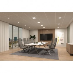 Pan ENC Veluna VariFit Edge 90x90mm 3000 6W blanc 230V