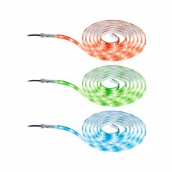 Kit de Strips extérieur SimpLED 3m RGB 8,5W 230/24V CC transparent Syn
