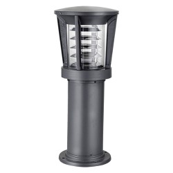 Borne cylindrique halogène 48W en Aluminium 60 cm 64360 Easy Connect