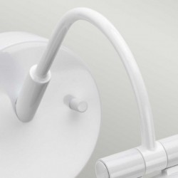 Petite applique LED pour tableau 1 lumière - Blanc