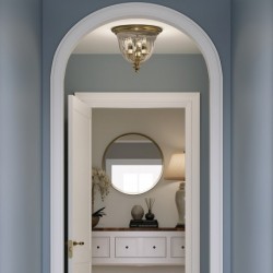 Plafonnier encastré 3 lumières