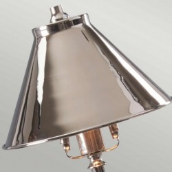 Lampe à poser 1 lumière - Nickel poli