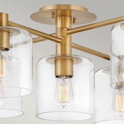 Semi-plafonnier 7 lumières