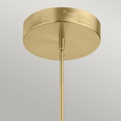 Grand luminaire suspendu pour foyer à LED