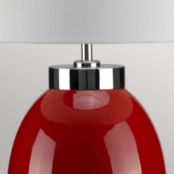 Petite lampe de table 1 lumière - Rouge
