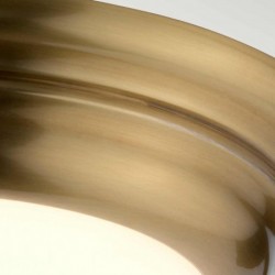 Mini-plafonnier LED 1 lumière - Laiton vieilli