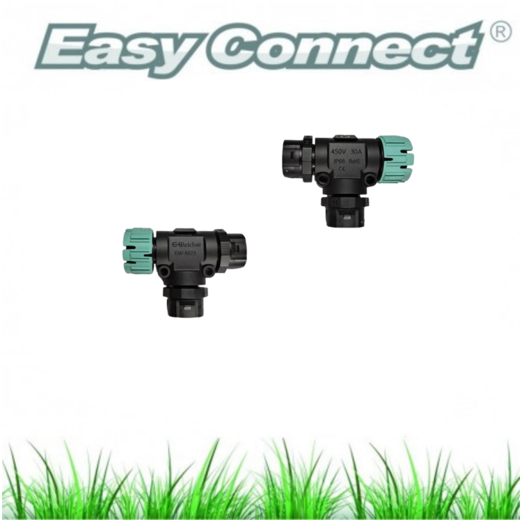 Connecteur en T 2 sorties 66300 pour système Easy Connect Connecteur en T 2 sorties 66300 pour système Easy Connect