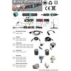 Adaptateur Easy Connect Raccord étanche cable fils electriques 66030