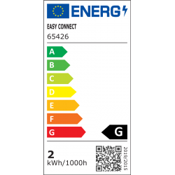 3 Balises Spots LED 6cm blanc chaud à encastrer 65426 Easy Connect