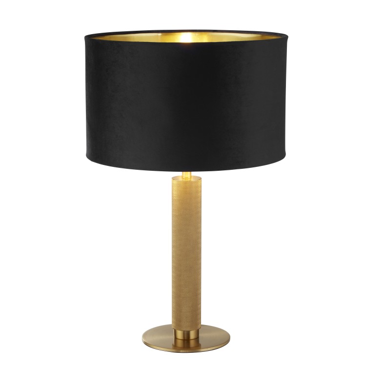 Lampe à poser metal dore moleté, Abatjour velours Vert interieur doré E27 60w Haut 63cm Diam 40cm LONDON 1LT Lampe à poser metal dore moleté, Abatjour velours Vert interieur doré E27 60w Haut 63cm Diam 40cm LONDON 1LT