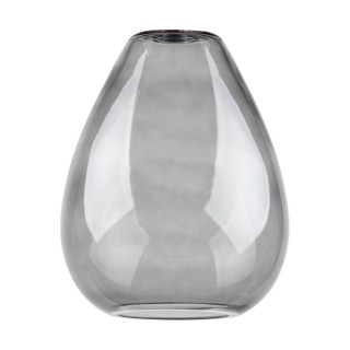 Suspension en Métal Chromé et Verre Fumé, 1xE27 Max.60W,PIRO,9823028