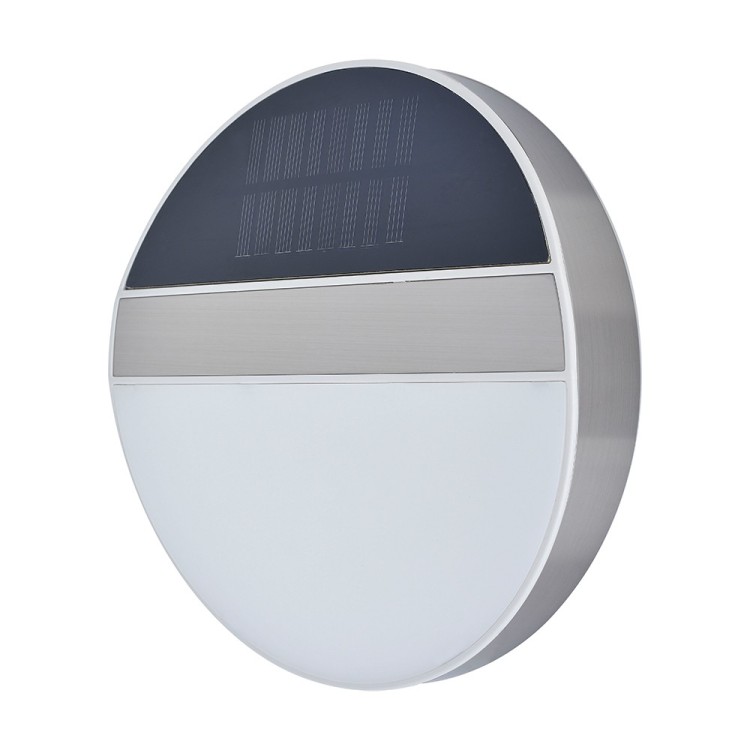 Applique en Métal Satiné et Matière Synthétique Blanche-Noire ,Incl.3x0,1W LED Intégrée,SOLAR HOUSE NUMBER,6710302 Applique en Métal Satiné et Matière Synthétique Blanche-Noire ,Incl.3x0,1W LED Intégrée,SOLAR HOUSE NUMBER,6710302