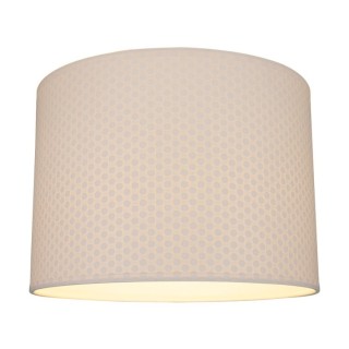 BRITOP,Lampe à poser Abat jours en Papier diam 25 cm, Design Points, LEILA,7654028