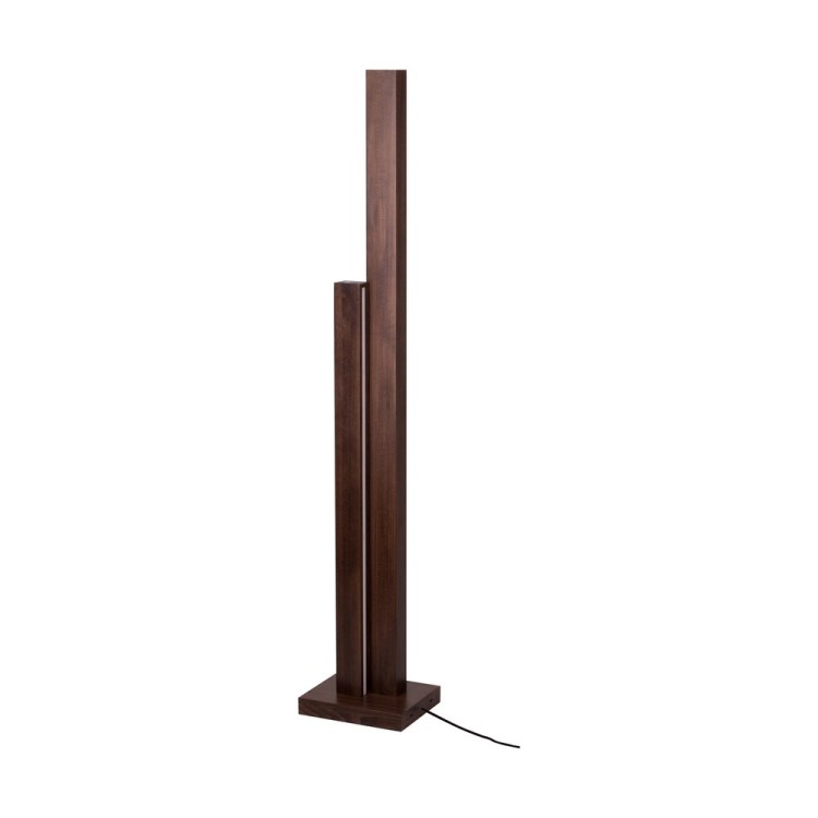 Lampadaire en Bois de Hêtre couleur Noyer ,2xLED 24V, 37.5W Intégrée,avec variateur tactile,MANHATTAN,6482976 Lampadaire en Bois de Hêtre couleur Noyer ,2xLED 24V, 37.5W Intégrée,avec variateur tactile,MANHATTAN,6482976