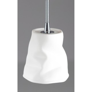 Suspension en Métal Chromé et Céramique Blanche ,9xG4 Max.20W,JOELLE,1870902