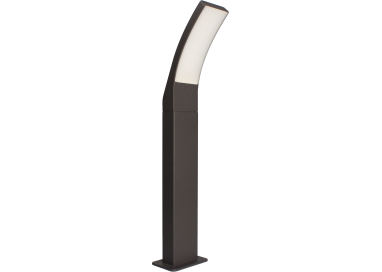 BORNE CURVE R 58cm 10W/1000lm/3000K/Anthracite
