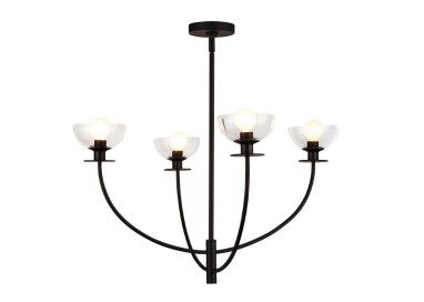 Alora Mood Sylvia Lustre 4 lumières Elstead