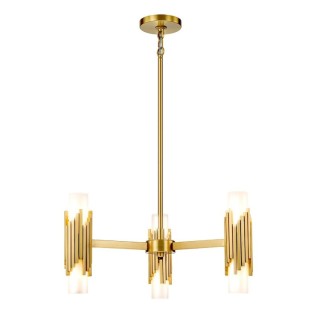 Elstead Marvele Lustre 6 Lumières - Laiton - Elstead