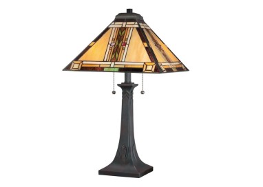 Quoizel Navajo Lampe Tiffany - Elstead Lighting
