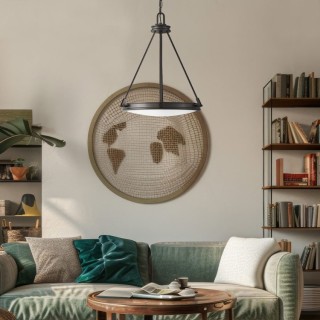 Collier Suspension 4 Lumières, Luminaire, Elstead Lighting