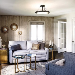 Collier Semi Plafonnier Medium Elstead Lighting