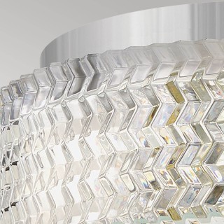 Hinkley Elle Plafonnier, 2 Lumières, Elstead Lighting