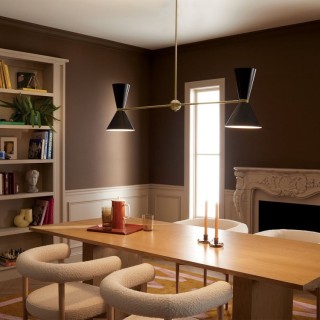Kichler Phix Lustre 2 Bras Elstead Lighting