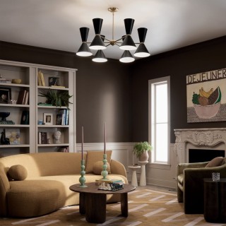 Kichler Phix Lustre 12 Lumières Elstead Lighting