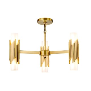 Elstead Marvele Lustre 6 Lumières - Laiton - Elstead